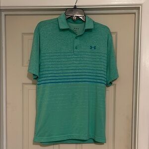 Under Armour Men's Green Polo Shirt